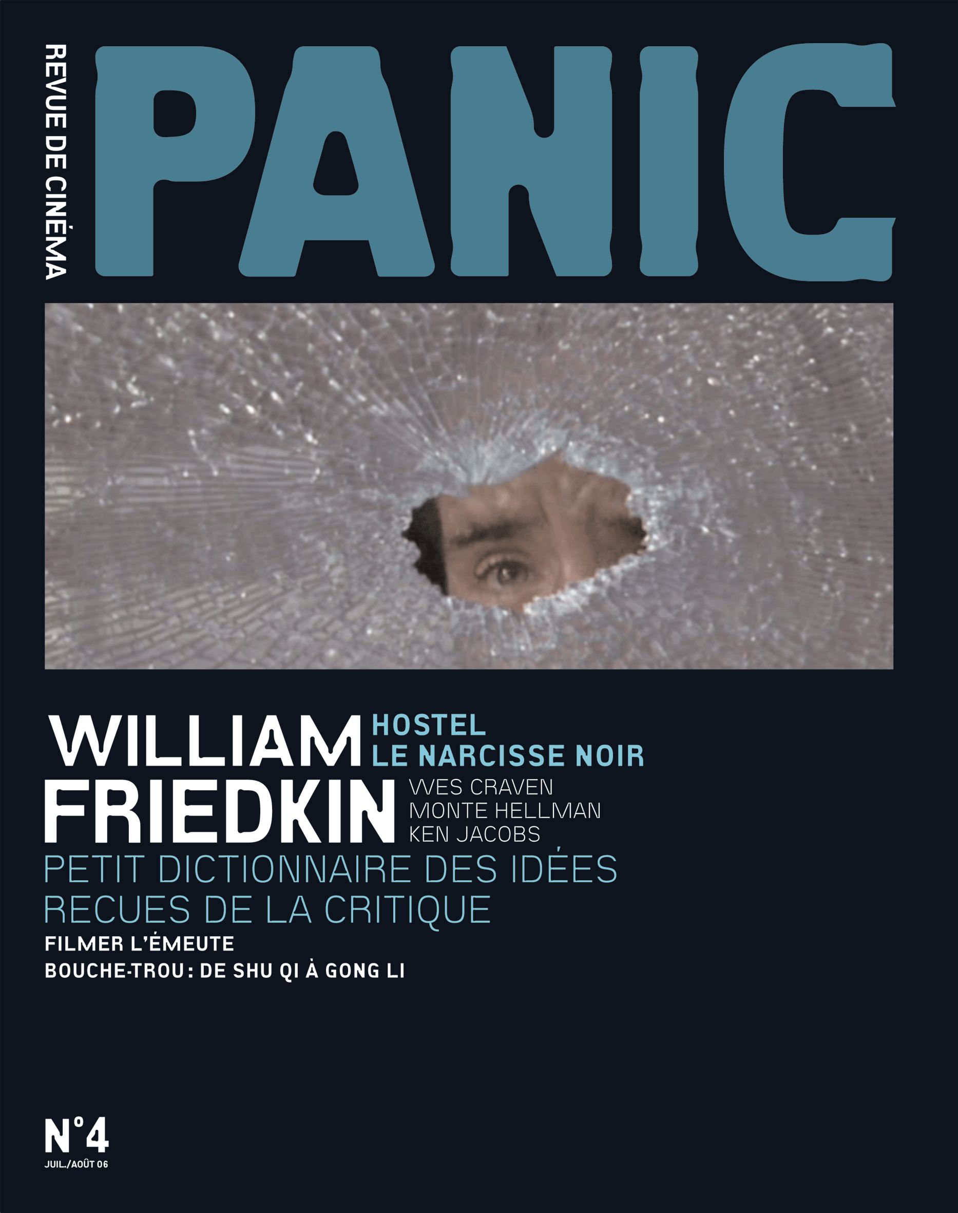 PANIC magazine side cover  May/June 2006