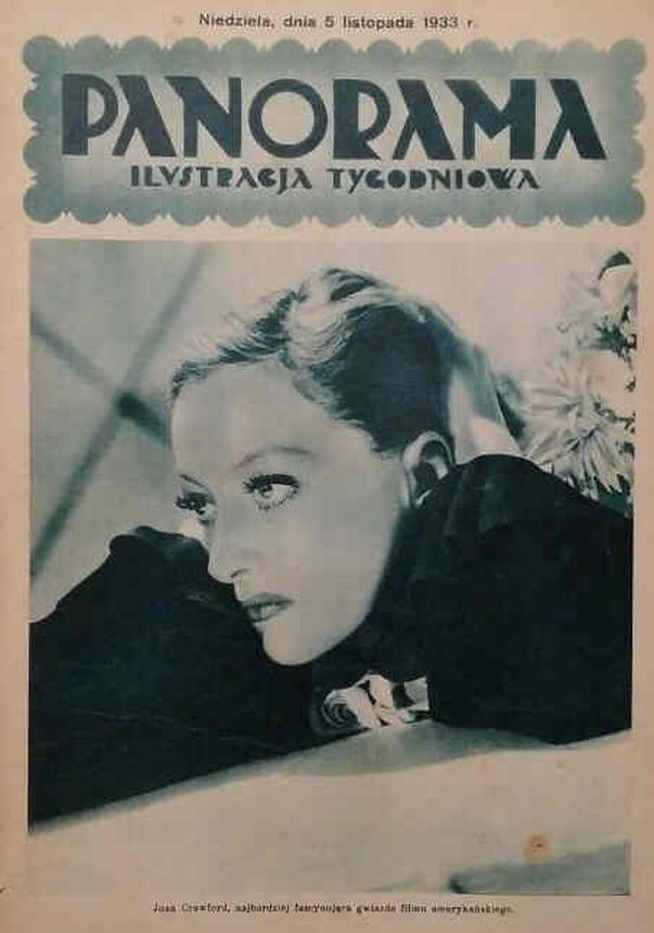 PANORAMA POLAND magazine side cover 5 November 1933