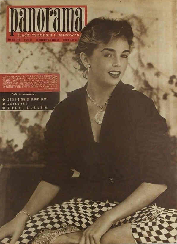 PANORAMA POLAND magazine side cover Issue 23 10 June 1956