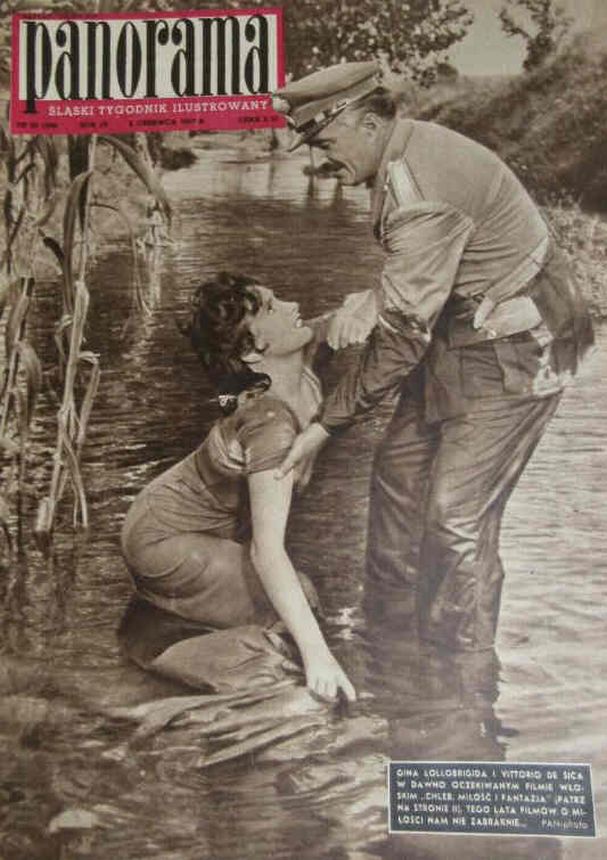 PANORAMA POLAND magazine side cover 8 June 1957