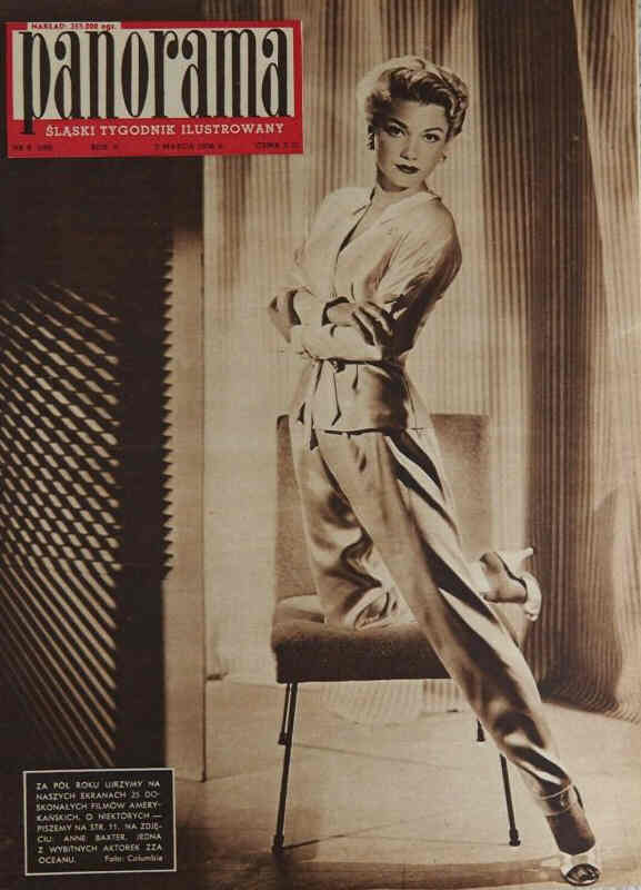 PANORAMA POLAND magazine side cover Issue 9 2 March 1958