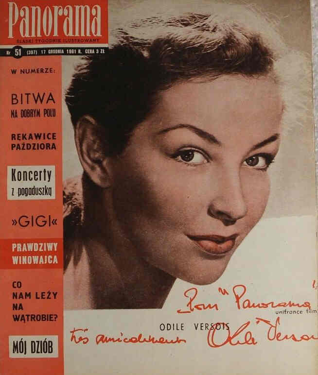 PANORAMA POLAND magazine side cover Issue 51 17 December 1961