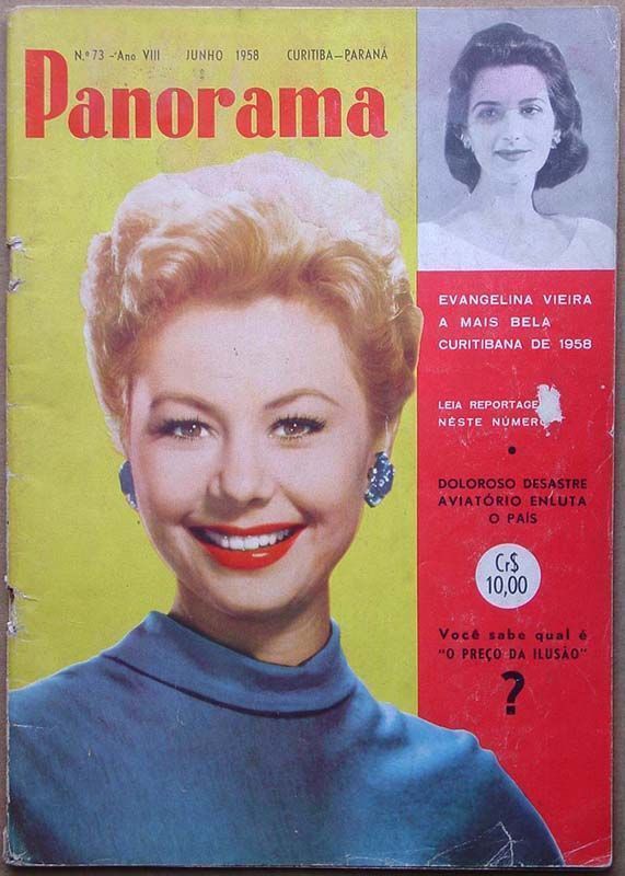 PANORAMA (Br) magazine side cover Issue 73 June 1958