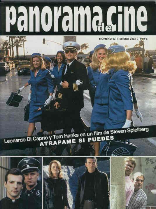 PANORAMA DE CINE magazine side cover Issue 22 January 2003