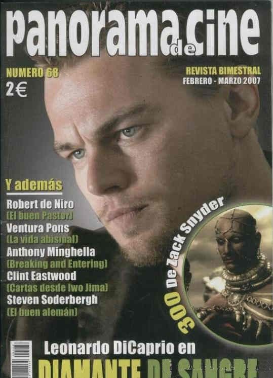 PANORAMA DE CINE magazine side cover Issue 68 February/March 2007