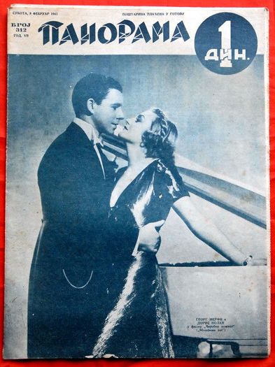 PANORAMA (Yu) magazine side cover 8 February 1941
