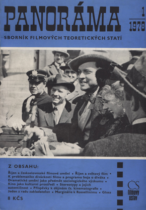 PANORAMA (SBORNIK) magazine side cover Issue 1  1978