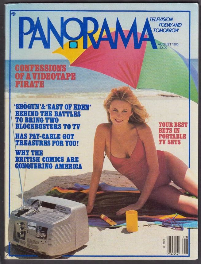 PANORAMA (USA 1980) magazine side cover  August 1980