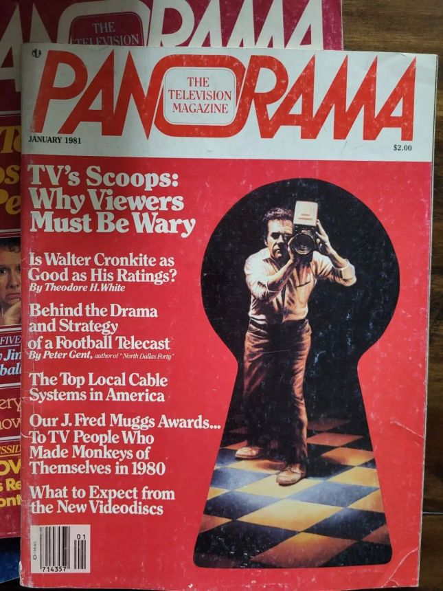 PANORAMA (USA 1980) magazine side cover  January 1981