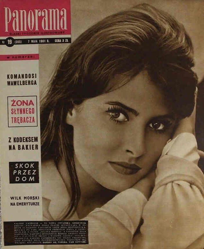 PANORAMA POLAND magazine side cover Issue 19 7 May 1961
