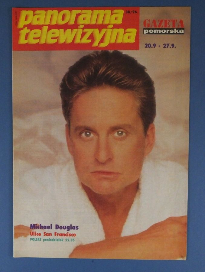 PANORAMA TELEWIZYJNA magazine side cover Issue 38 20 September 1996