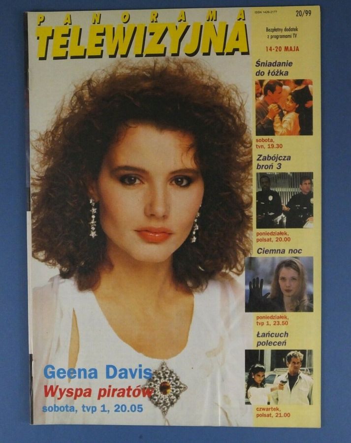 PANORAMA TELEWIZYJNA magazine side cover Issue 20 14 May 1999