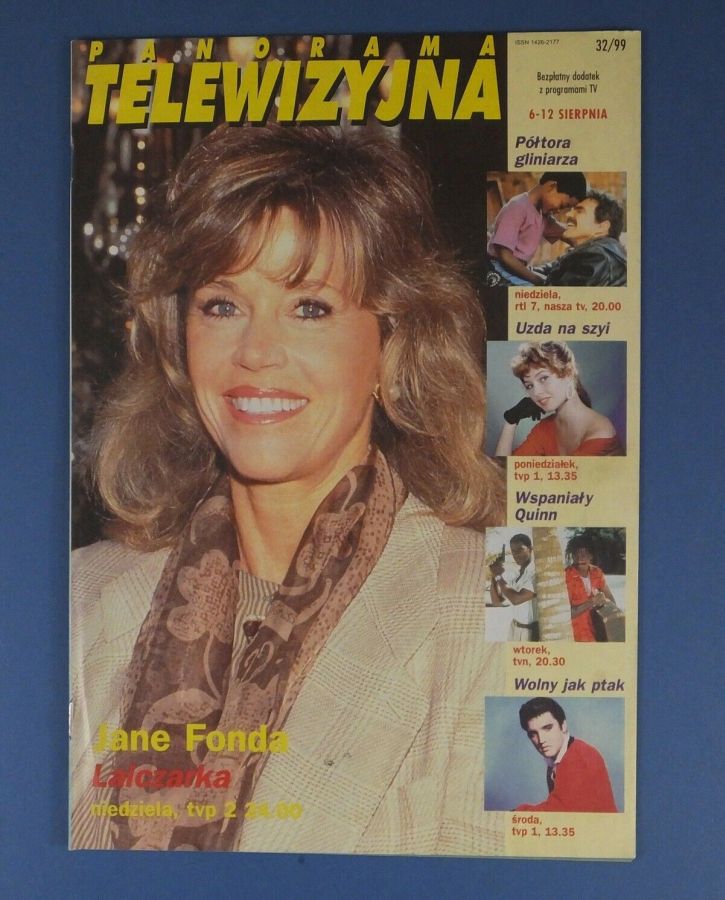 PANORAMA TELEWIZYJNA magazine side cover Issue 32 6 August 1999