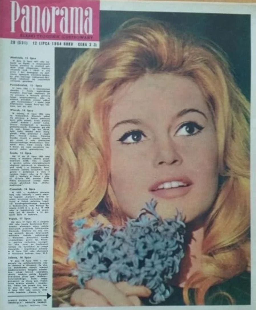 PANORAMA POLAND magazine side cover 12 July 1964