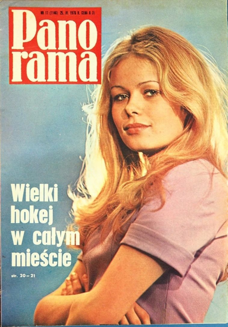 PANORAMA POLAND magazine side cover 25 April 1976