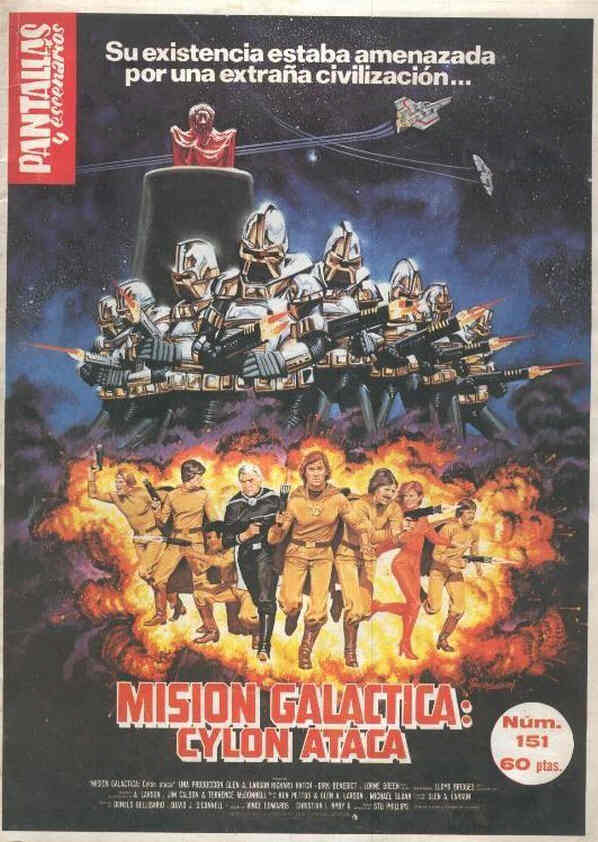 PANTALLAS Y ESCENARIOS magazine side cover Issue 151  November/December 1979