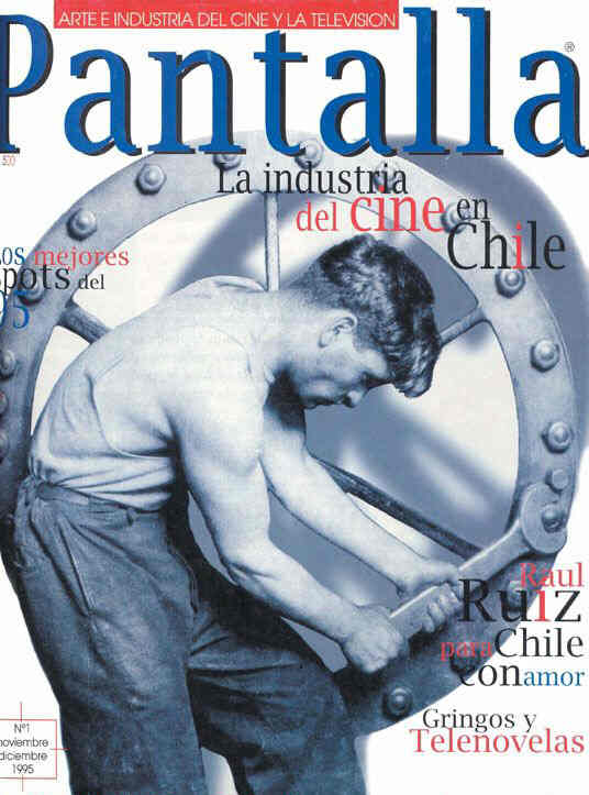 PANTALLA (CHILE) magazine side cover Issue 1 November-December 1995