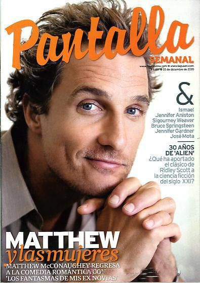 PANTALLA SEMANAL magazine side cover 25 December 2009