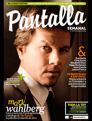 PANTALLA SEMANAL magazine side cover Issue 1215 4 February 2011