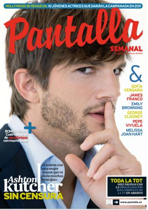 PANTALLA SEMANAL magazine side cover Issue 1222 25 March 2011
