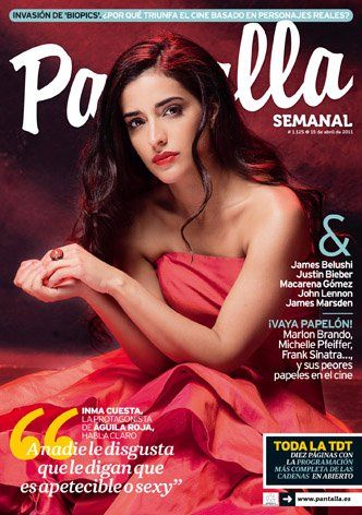 PANTALLA SEMANAL magazine side cover Issue 1225 15 April 2011