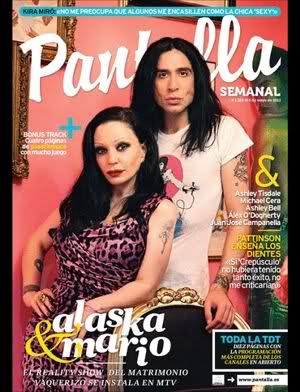 PANTALLA SEMANAL magazine side cover Issue 1228 6 May 2011