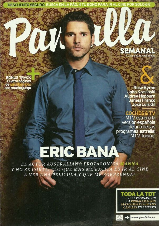PANTALLA SEMANAL magazine side cover Issue 1233 10 June 2011