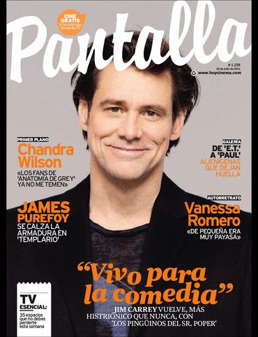 PANTALLA SEMANAL magazine side cover Issue 1239 22 July 2011