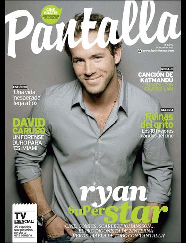 PANTALLA SEMANAL magazine side cover Issue 1240 29 July 2011