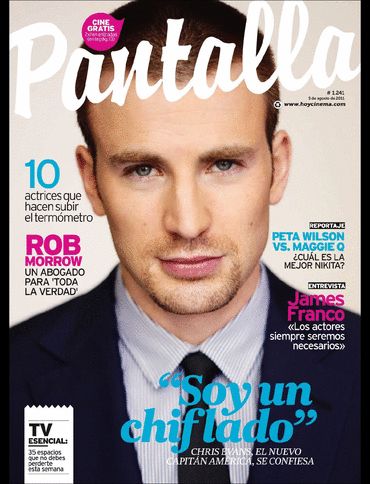 PANTALLA SEMANAL magazine side cover Issue 1241 5 August 2011