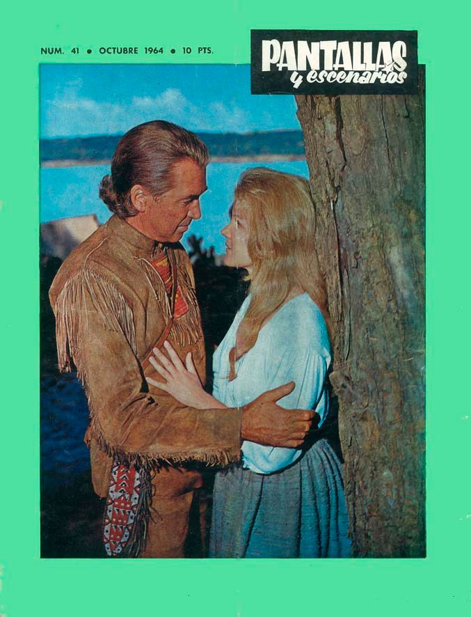 PANTALLAS Y ESCENARIOS magazine side cover Issue 41  October 1964
