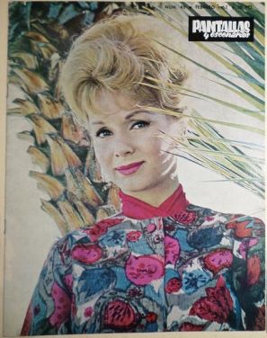 PANTALLAS Y ESCENARIOS magazine side cover Issue 45  February 1965