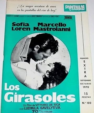 PANTALLAS Y ESCENARIOS magazine side cover Issue 105 September/October 1970