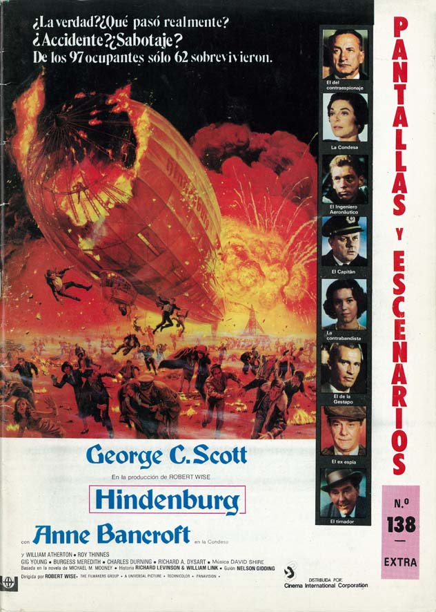 PANTALLAS Y ESCENARIOS magazine side cover Issue 138  March/April 1976