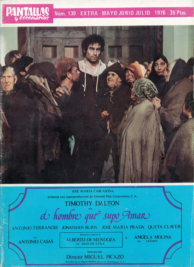PANTALLAS Y ESCENARIOS magazine side cover Issue 139  May/July 1976