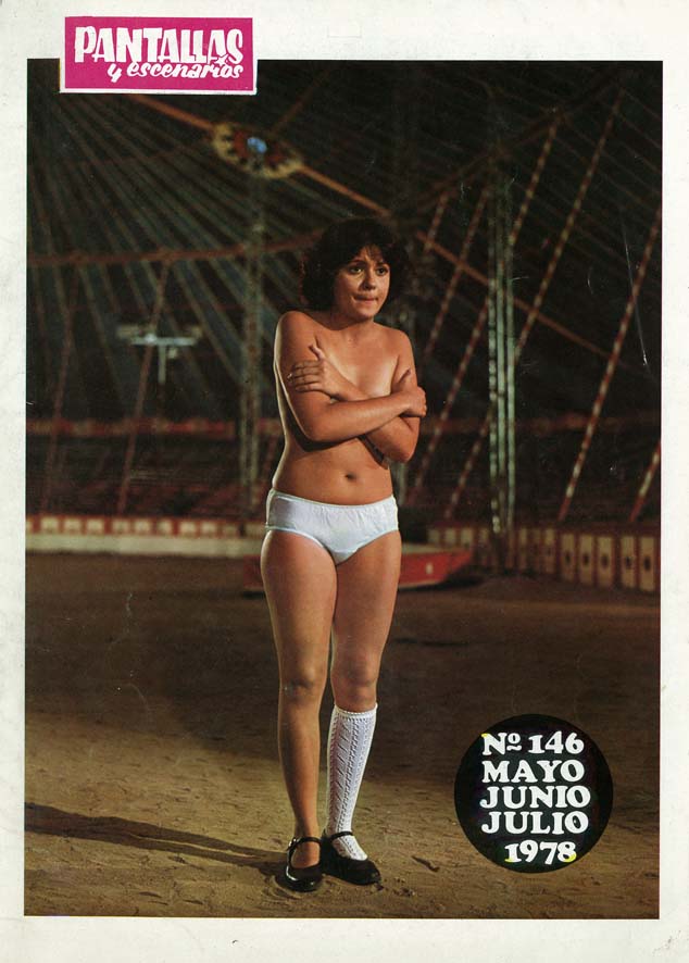 PANTALLAS Y ESCENARIOS magazine side cover Issue 146  May/July 1978