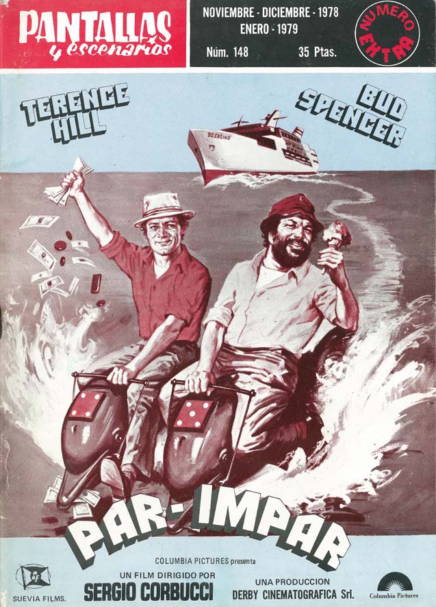 PANTALLAS Y ESCENARIOS magazine side cover Issue 148  December 1978/ January 1979 