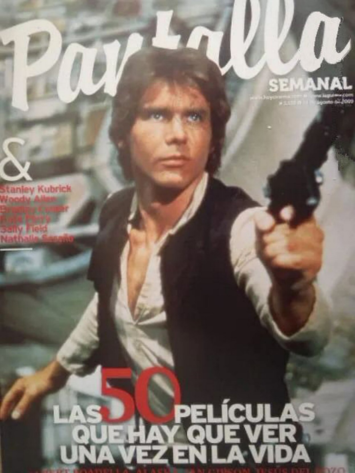 PANTALLA SEMANAL magazine side cover Issue 1138 14 August 2009
