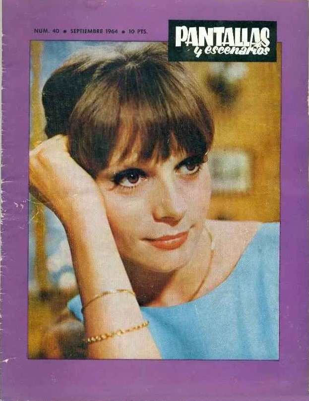 PANTALLAS Y ESCENARIOS magazine side cover Issue 40  September 1964