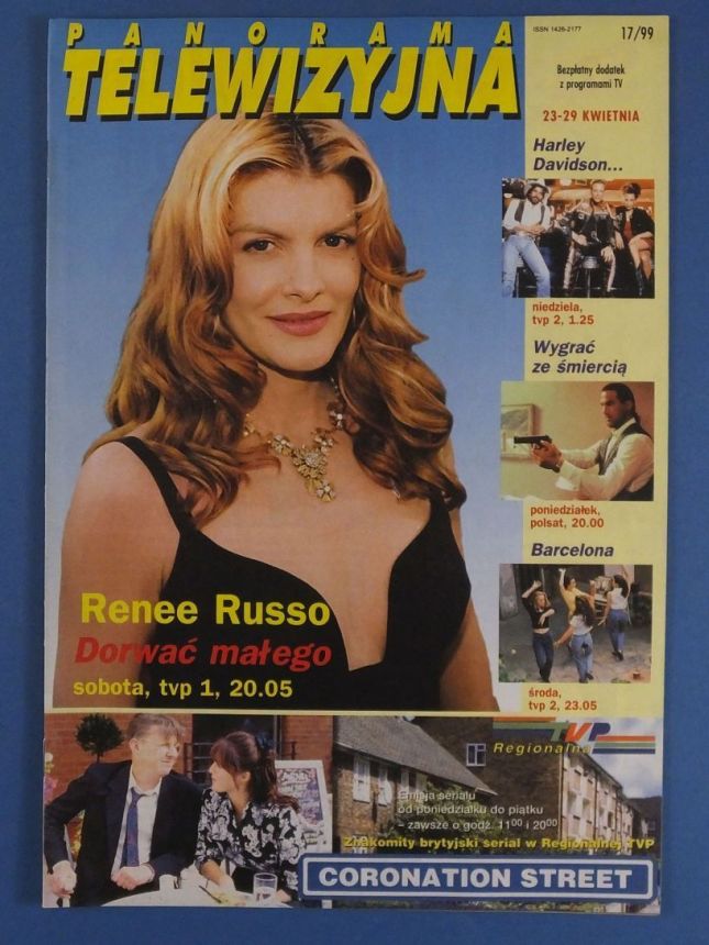 PANORAMA TELEWIZYJNA magazine side cover Issue 17 23 April 1999