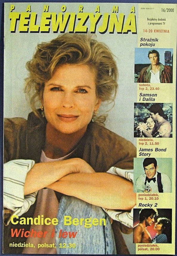 PANORAMA TELEWIZYJNA magazine side cover Issue 16 14 April 2000