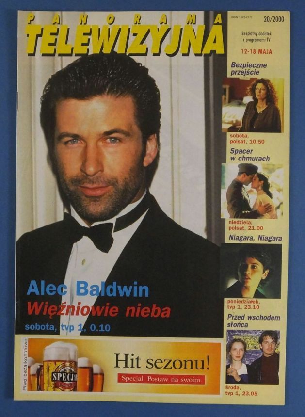 PANORAMA TELEWIZYJNA magazine side cover Issue 20 12 May 2000