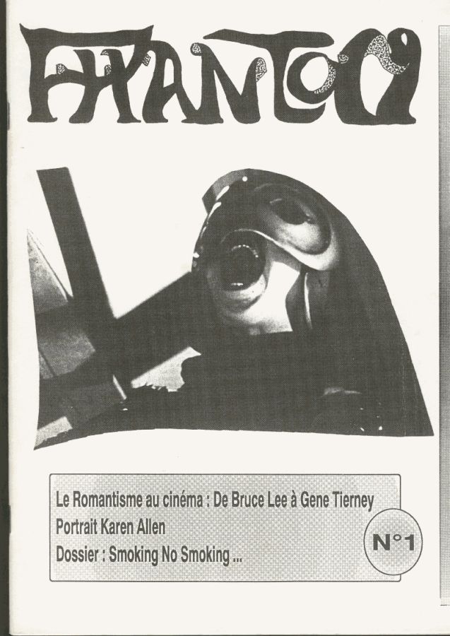 PHANTOM magazine side cover Issue 1   1994