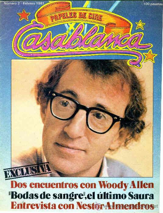 CASABLANCA magazine side cover Issue 2 February 1981