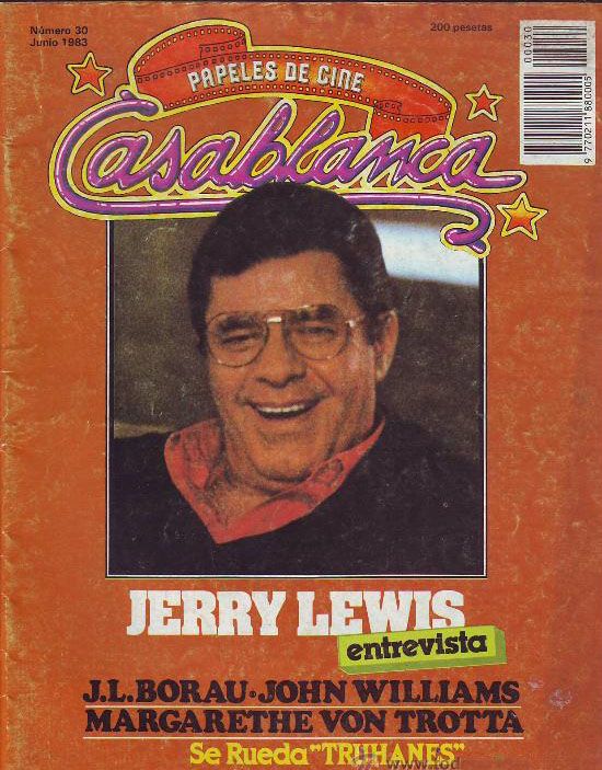 CASABLANCA magazine side cover Issue 30 June 1983