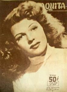 PAQUITA magazine side cover Issue 1032 11 July 1949