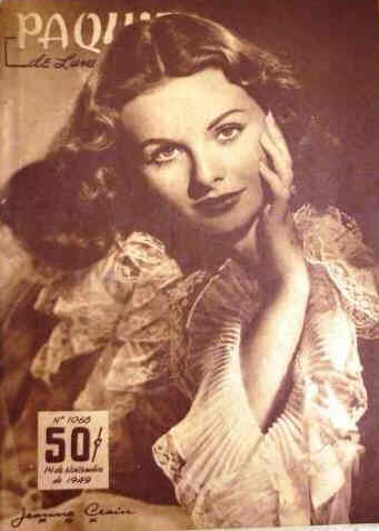 PAQUITA magazine side cover Issue 1068 14 November 1949