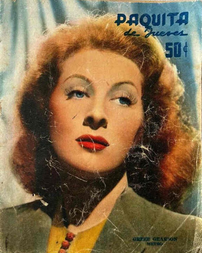 PAQUITA magazine side cover  January 1951