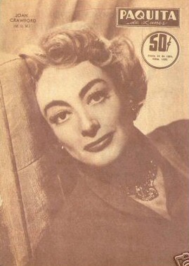 PAQUITA magazine side cover Issue 1450 10 May 1954