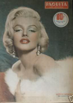 PAQUITA magazine side cover  1955